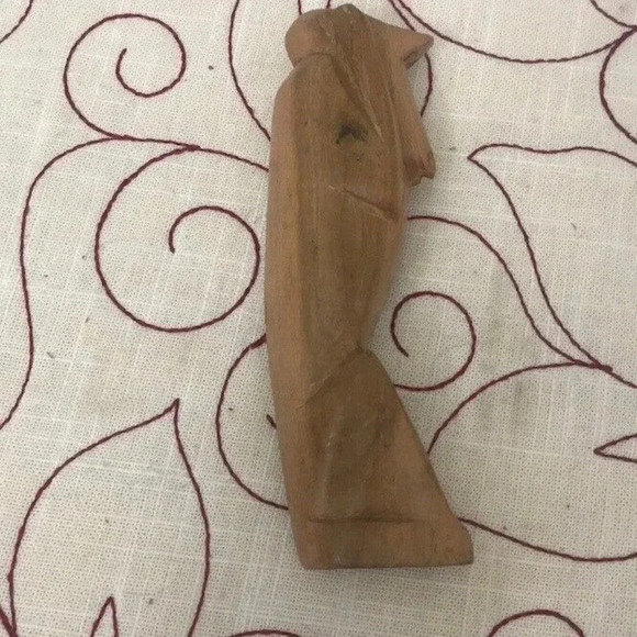 Vintage Hand Carved Wooden Monkey See No Evil, Hear No Evil, Speak No Evil - Picture 6 of 9